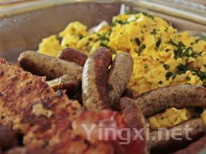 肉煎蛋的做法，肉沬煎蛋
